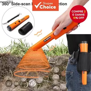 Detector De Metais Portátil À Prova D'água Com Localização Automática Para Ouro E Prata (Sem Bateria) em Oferta na Shopee