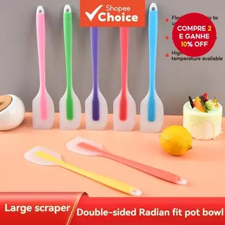 Local Translúcido silicone Pequeno Raspador Creme Bolo Espátula Ferramenta De Cozimento De Qualidade Alimentar Faca Rasp em Oferta na Shopee