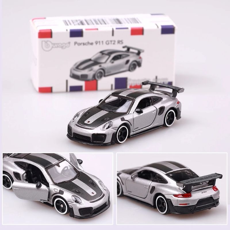 Miniatura 1:64 Carro Porsche 911 GT2 RS Bburago | Shopee Brasil