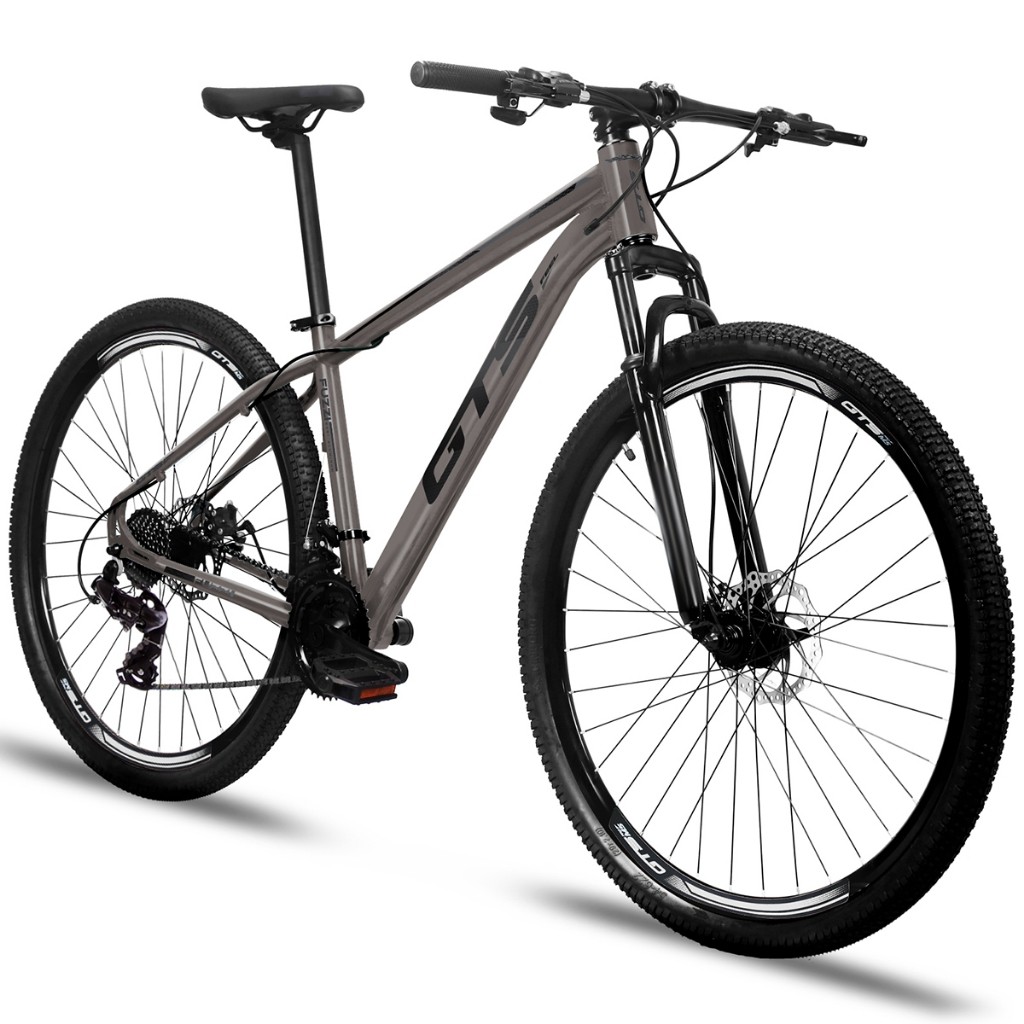 Bicicleta Aro 29 Gts Feel Fuzzi 24 Marchas Freios à Disco câmbios ...