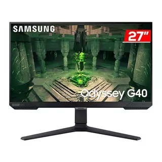 Monitor Gamer Samsung Odyssey G40 27 Pol, IPS FHD 1ms, 240Hz FreeSync/G-Sync HDMI/DP, LS27BG400ELMZD em Oferta na Shopee