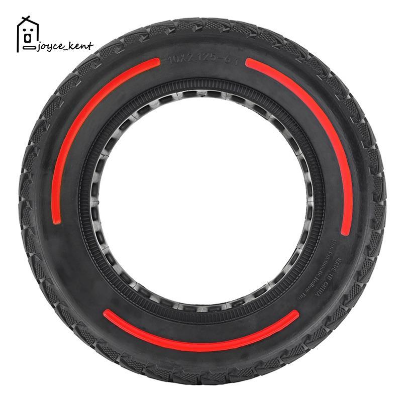 Pneus De Scooter Elétrico Cor Solld Pneu Para/Pro Rodas Substituição Vermelho
