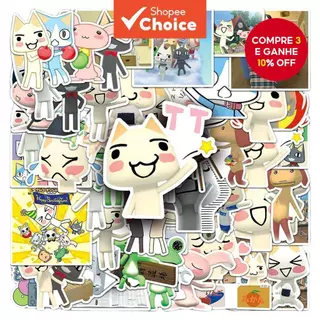 50 Peças Adesivos Inoue Toro Cat-Decalques De Vinil À Prova D'água Para Laptop , Telefone E Capacete (Design De Gato Bra em Oferta na Shopee