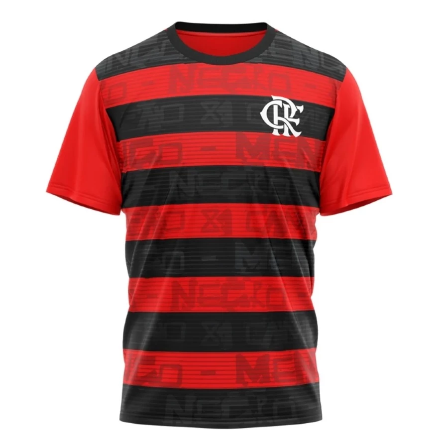Camisa Flamengo Infantil Rubro Negro Shout Jr Licenciada