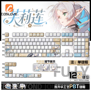 Frieren : Beyond Journey Quebra-Cabeças End Fan Made Anime Personagem Padrão Keycaps Decoração Presente De Ano Novo 122 