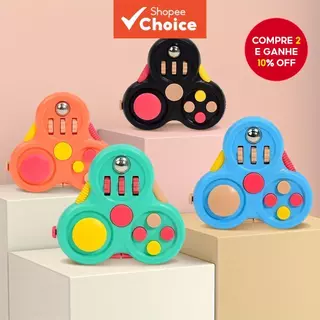 Brinquedo De Controle De Decompressão Para Crianças - Jogo Com Cubo Mágico Giroscópio, Alívio De Estresse em Oferta na Shopee