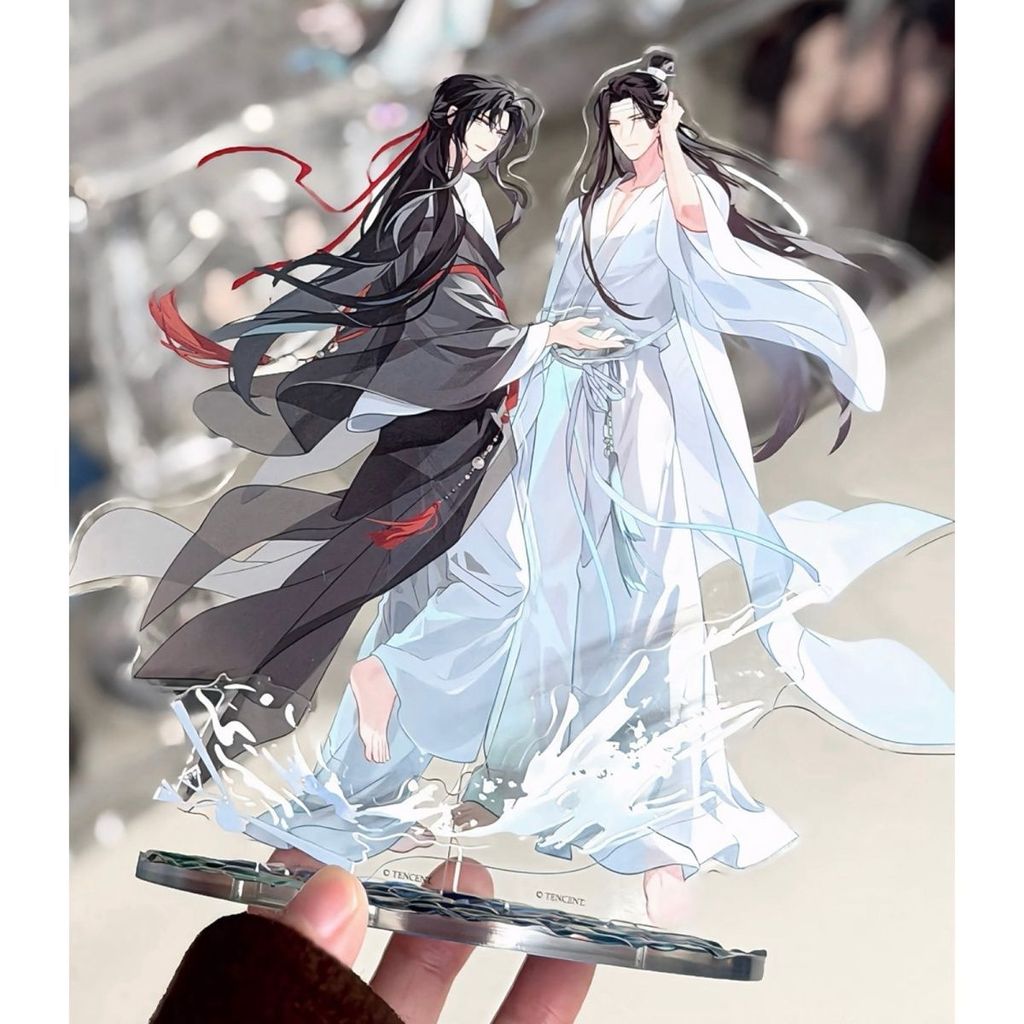 3 Figuras De Mo Dao Zu Shi – Wei Wuxian Y Lan Wangji De 10 Cm, Set De Acción Con Accesorios, Decoración De Escritorio Artesanal, Regalo Coleccionable Para Fans Del Anime