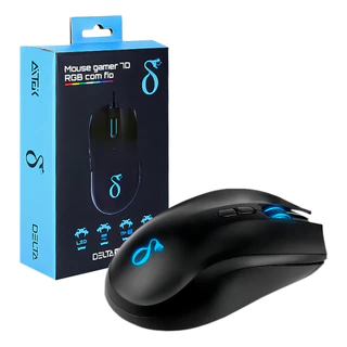 Mouse Gamer 7d Led Rgb 4800 Dpi Ajustável 7 Botões C/ Fio