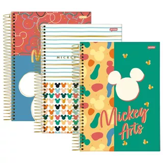 Agenda Planner 2026 Mickey Arts Jandaia Espiral em Oferta na Shopee