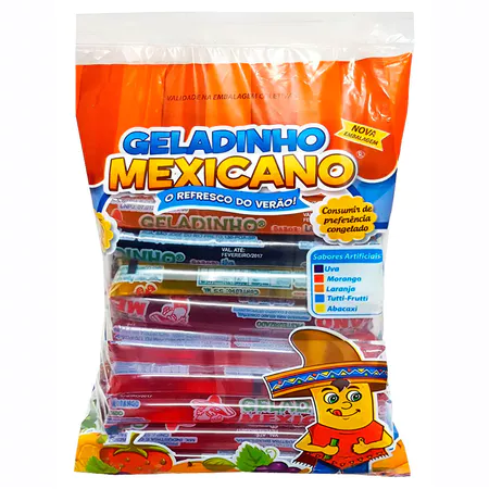 Geladinho Mexicano Sortido c/40