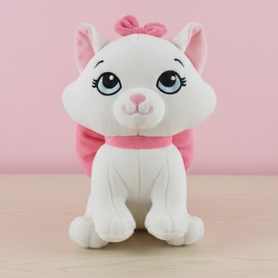 Pelúcia Gata Marie 20cm - 1 unidade - Disney Original - Rizzo | Shopee ...