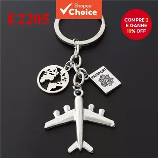 Venda Imperdível Chaveiros Não Importa Onde Pingente Chaveiro De Viagem Joias Da Amizade em Oferta na Shopee