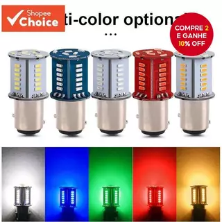 1 Pcs LED Luz De Freio Estroboscópica DRL Invertendo Estacionamento Lâmpada Traseira Auto Motocicleta DC12V em Oferta na Shopee