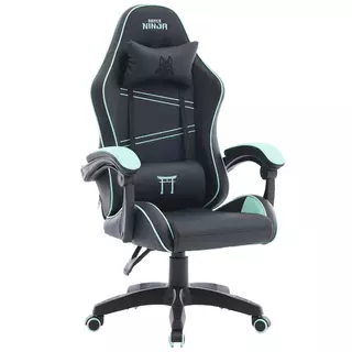 Cadeira Gamer Ninja Yako, Reclinável, Preta e Verde, GN-CH-YKR0DBGL