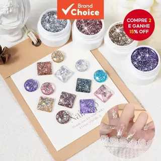 5ML Cubo Rubik Para Arte Em Unhas Glitter Lantejoulas Gel Flash Reflexivo Embeber UV LED Verniz Ferramentas DIY em Oferta na Shopee