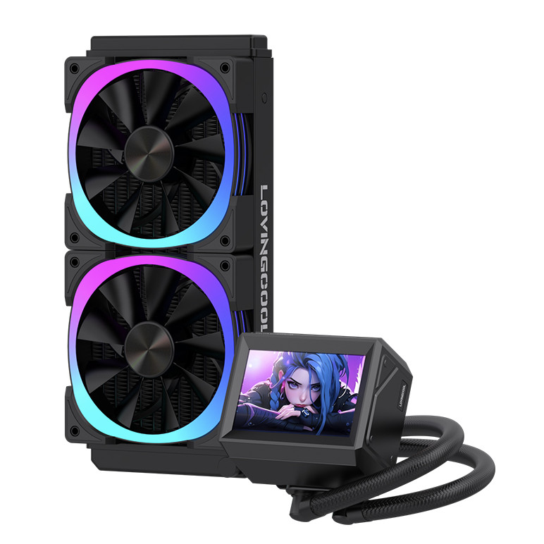 WATER COOLER 240MM DP240 02 LOVINGCOOL | Shopee Brasil