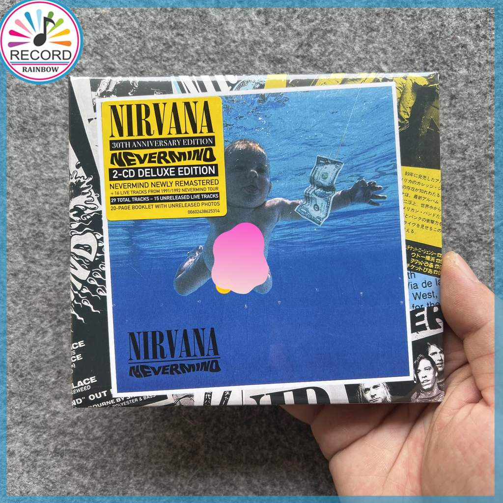 Nirvana Nevermind Original 2CD Brand New Album [Lacrado] OTLX