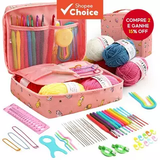 59Pcs Wool Crochet Hooks Artesanato DIY Artesanal Fios de Lã Acessórios de Costura em Oferta na Shopee