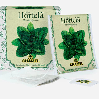 Sache Chá Hortela 10g - CHAMEL em Oferta na Shopee