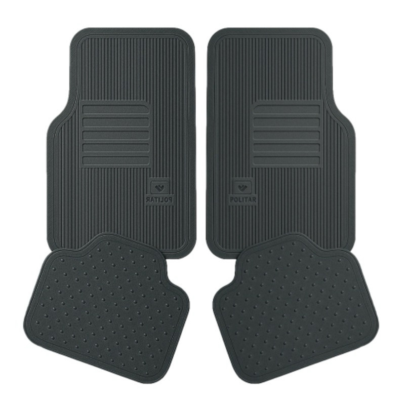 Tapete Automotivo Grosso Resistente Universal Carro Borracha Premium Encaixe Perfeito 4pçs