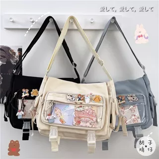 NIVINA Itabag De Cor Sólida, Bolsa Com Zíper Bolsas Transparentes De Nylon De Armazenamento De Mercadorias Idol Ombro