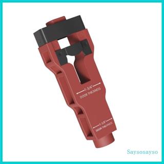 Saysosayso Precisãos Pontuação E Cinzelamento Travas De Porta Kits De Instalação Ferramenta De Encaixe Furo Profissional