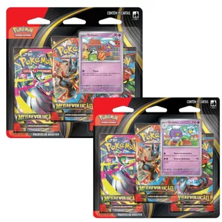 Cartas Pokémon Mega Evolução com 19 Cards - Copag em Oferta na Shopee
