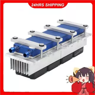 1 Peça Refrigerador De Refrigeração Peltier Azul E Prata DC 12V 30A Semicondutor DIY Kit Sistema Ar Condicionado