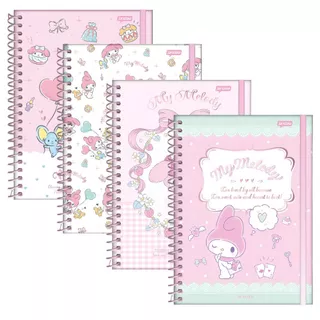 Agenda Planner Espiral My Melody Jandaia em Oferta na Shopee