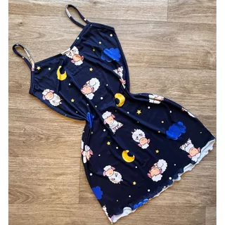 Camisola de Dormir Feminina – Conforto e Estilo para noites de verão em Oferta na Shopee