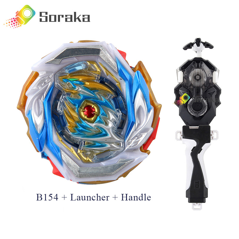 Beyblade Burst Starter Set B-154 DX Imperial Dragon Dentro Da Alça