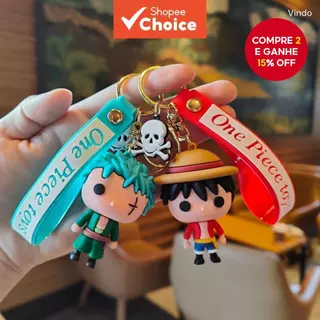 1 Pc Novo Chaveiro De Boneca Pirata Anime Figura Mochila Pingente Brinquedo Infantil em Oferta na Shopee