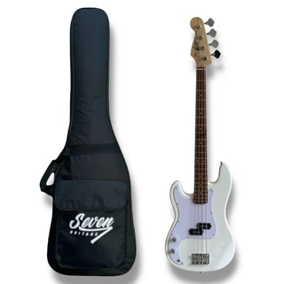 Contrabaixo J.bass Seven Canhoto Spb-47 LH - WH Branco C/Bag em Oferta na Shopee