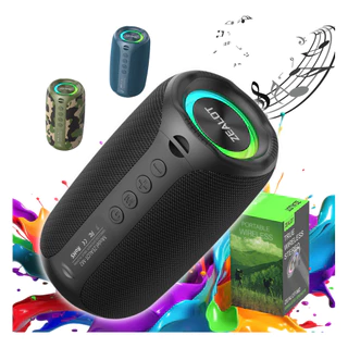 Zealot M2 Caixa De Som Bluetooth Portátil IPX7 À Prova D'água Luz RGB para Party Outdoor em Oferta na Shopee