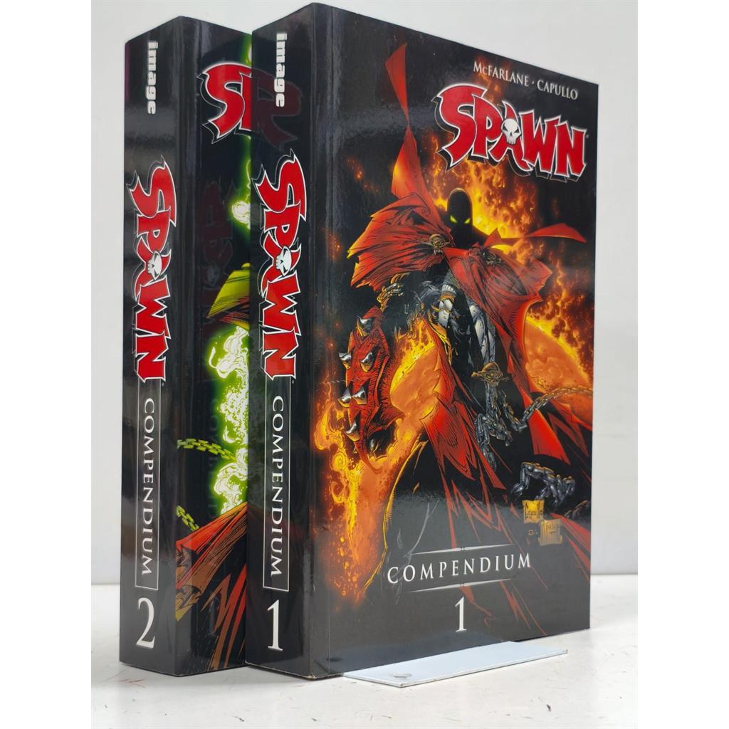 Spawn Compendium Volumes 1 e 2 autor Todd McFarlane / Greg Capullo