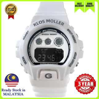 [Estoque] DW6900 GA110 Relógio Esportivo Masculino LED Com Luz Automática Jam Tangan Lelaki Perempuan