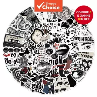 50 Pcs Cyber Neon Stickers-Etiquetas De Graffiti Retrô-Futurísticas Para Guitarra E Equipamentos Tecnológicos em Oferta na Shopee