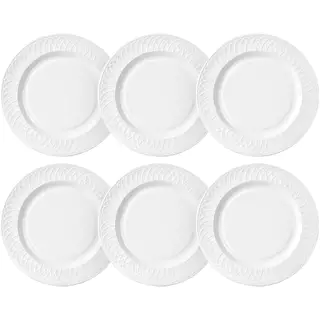 Jogo de Pratos Raso de Jantar em Opaline Divine 6 peças 27cm - Hauskraft em Oferta na Shopee