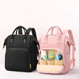 Mochila Maternidade Premium Multifuncional – Espaçosa, Elegante e Prática (Rosa ou Preta) marisa em Oferta na Shopee