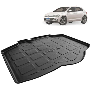 Tapete Bandeja Protetor Porta Malas Volkswagen Polo 2018 até 2026