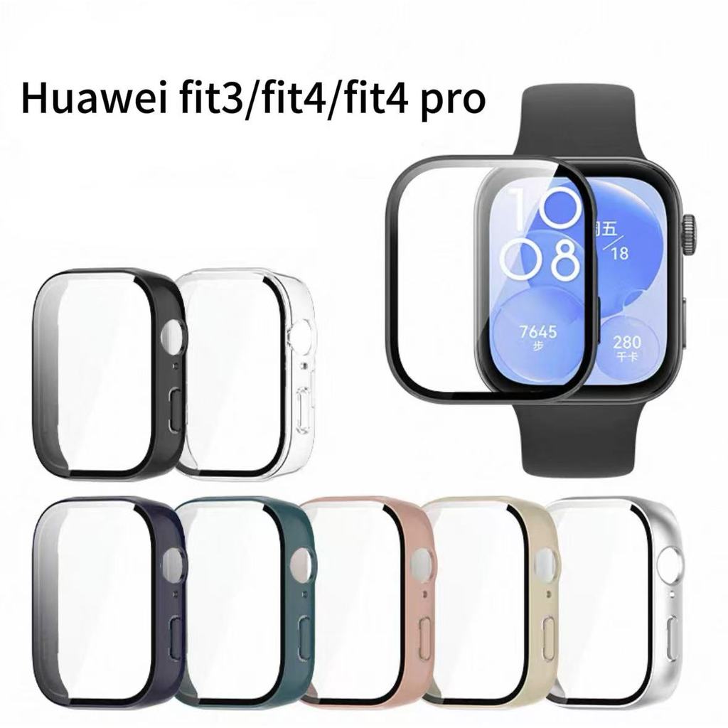 Capa Com Vidro Para Smartwatch Huawei Fit 3 / Fit4 / Fit4 Pro | Shopee ...