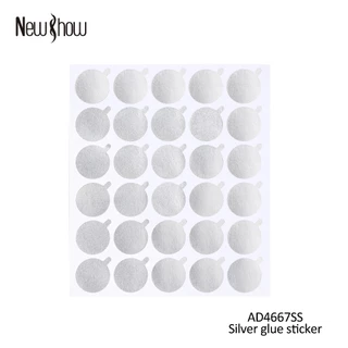 New Show Adesivos Bolinha Prata Metalizado c/ 300 unidades presentes, envelopes, cartas, saquinhos em Oferta na Shopee
