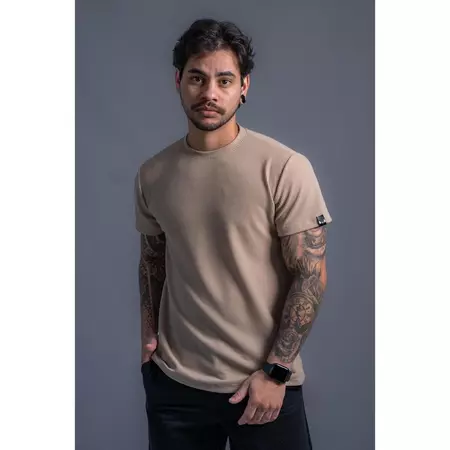 Camisa Masculina Texturizada Estilosas