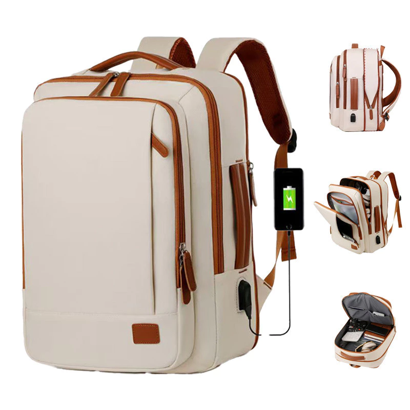 Mochila 4 em 1 grande com quick charge USB・compatível com notebook