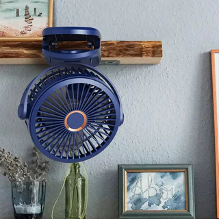 Ventilador Elétrico Silencioso Com Clipe e Com Luzes De Carregamento Usb ML-1180l