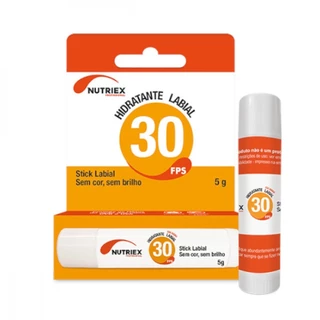 Hidratante protetor labial FPS 30 5g profissional - Nutriex em Oferta na Shopee