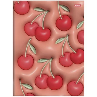 Caderno Costurado Universitário Foroni Capa Dura Nicecream 80 Folhas - Embalagem com 5 Unidades (SORTIDOS) em Oferta na Shopee