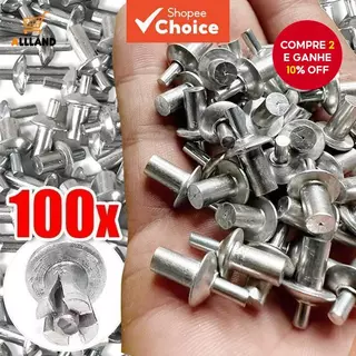 100 Pcs Fixadores De Acionamento De Martelo M5-Rebites De Liga De Alumínio E Parafusos De Unha Para DIY Reparo em Oferta na Shopee