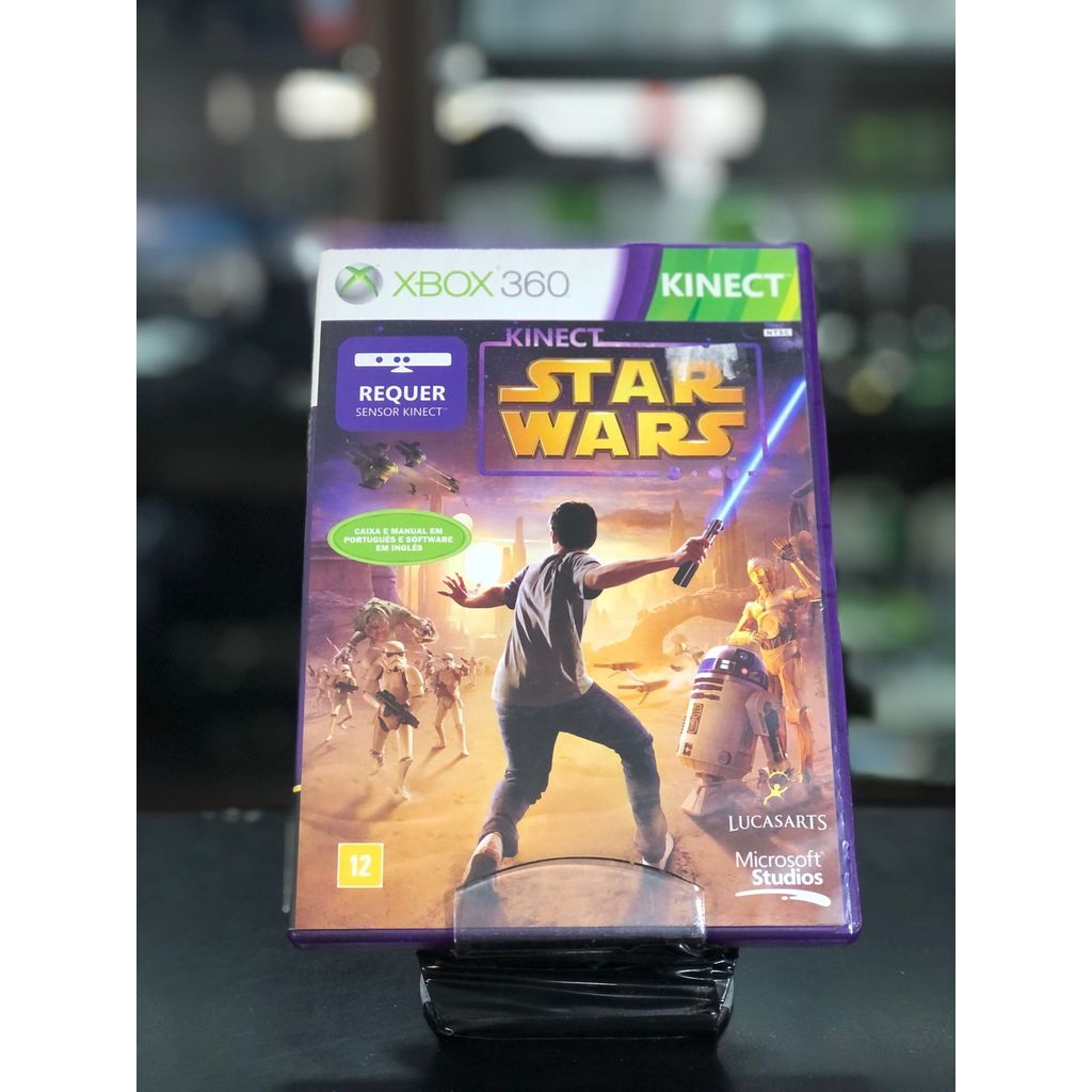Kinect Star Wars Xbox 360 Original Midia Fisica | Shopee Brasil