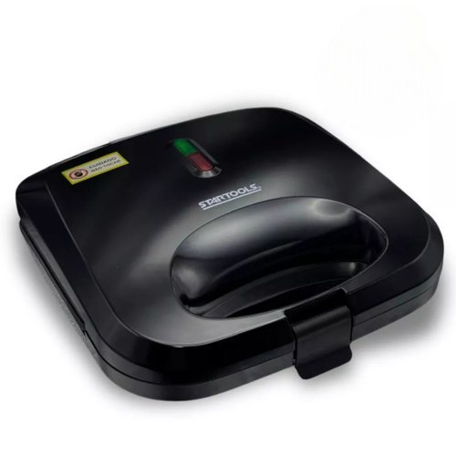 Sanduicheira Grill Elétrica Compacta Dual Face 750W 220V Ant